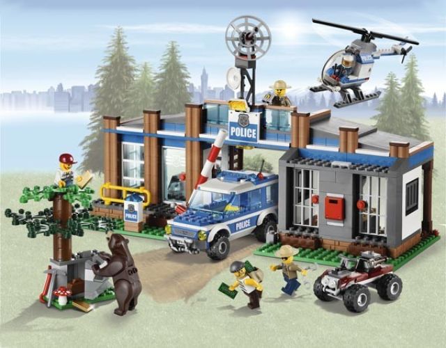lego 乐高 城市系列 4440 森林警察局 439元包邮(589-150)